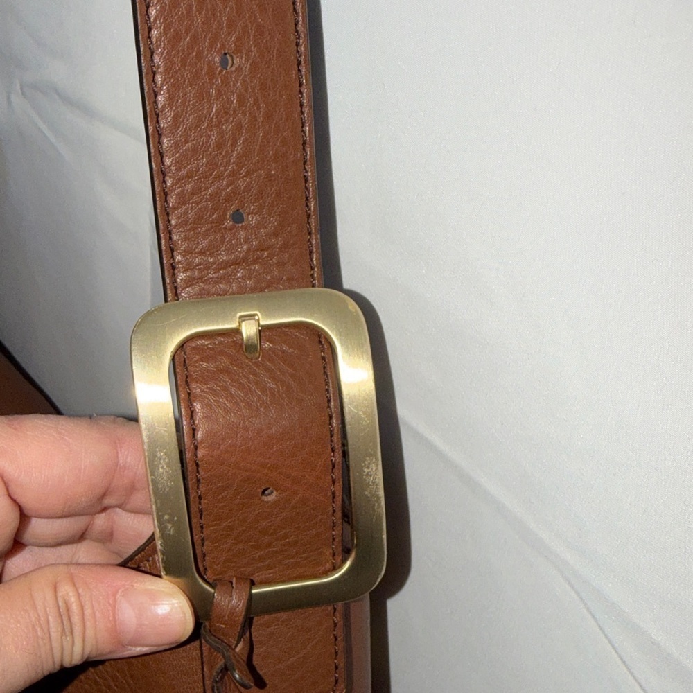 Cole Haan Rich Brown Leather Hobo Bag - Picture 6 of 12